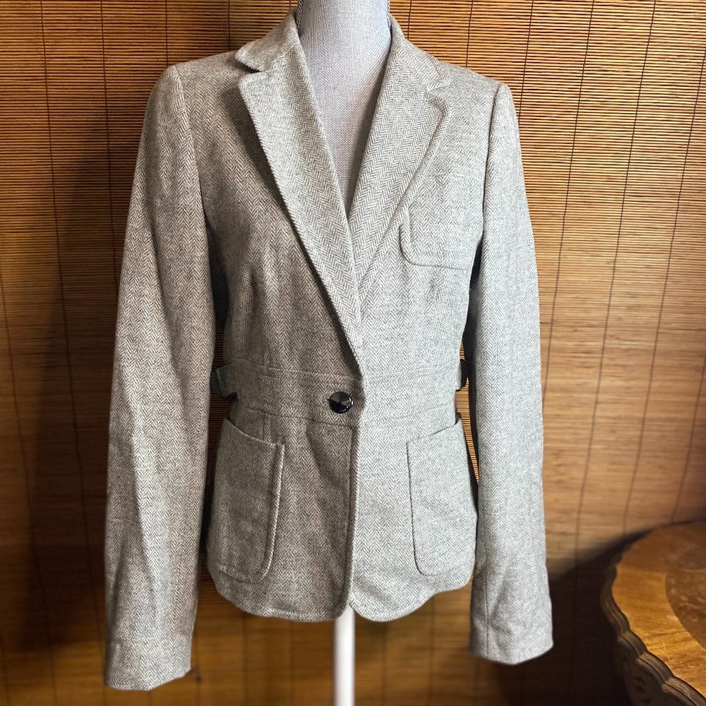 J. Crew Scottish Cloth woven by Robert Noble in Scotland Blazer